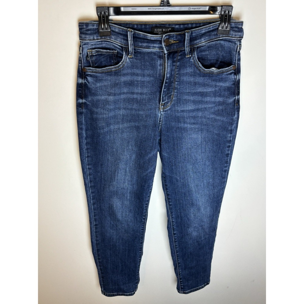 Judy Blue Slim Fit Jeans Medium Wash High Rise Denim JB82549DK Womens Size 5/27